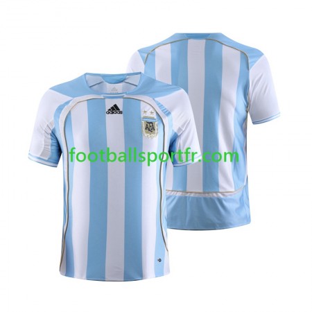 Tenue Argentine 2006 Retro Domicile Maillot de Foot